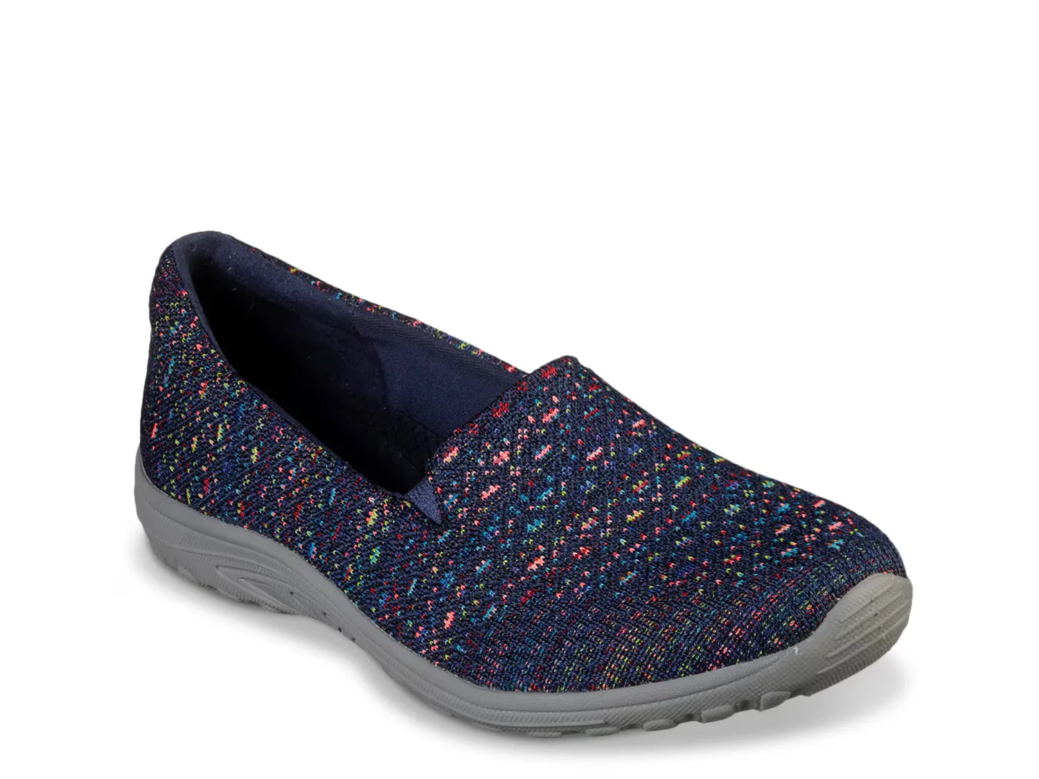 Слипоны Relaxed Fit Reggae Fest Wicker Slip-On Skechers, темно-синий/мультиколор