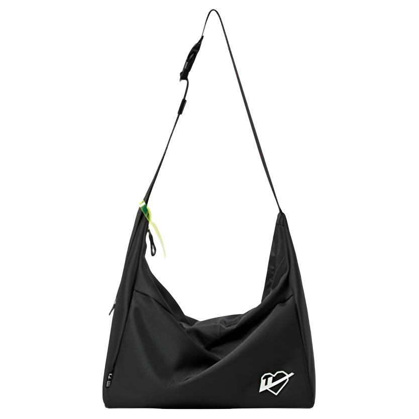 

WARRIOR Полиэстеровая наплечная сумка Regular Unisex Black