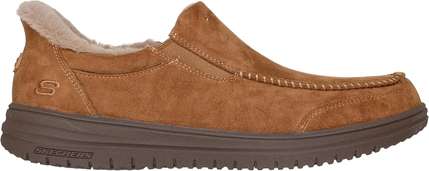 Слипоны Skechers, каштановый — фото 4
