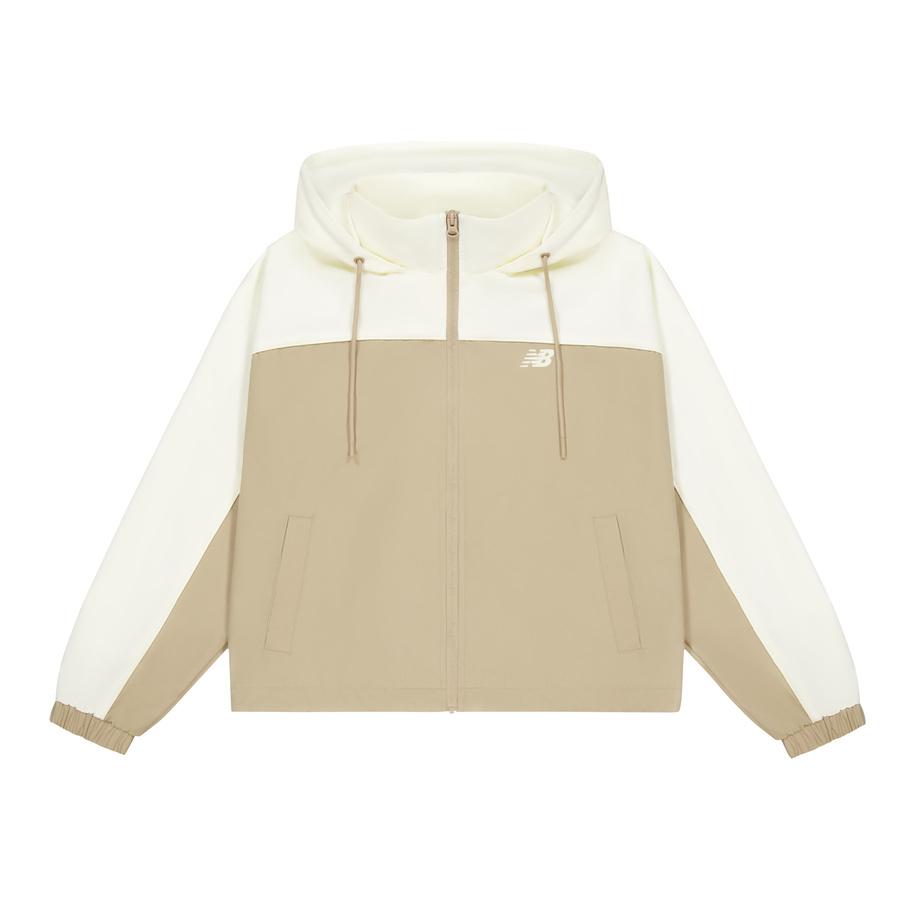 

New Balance Свитшот женский темный хаки