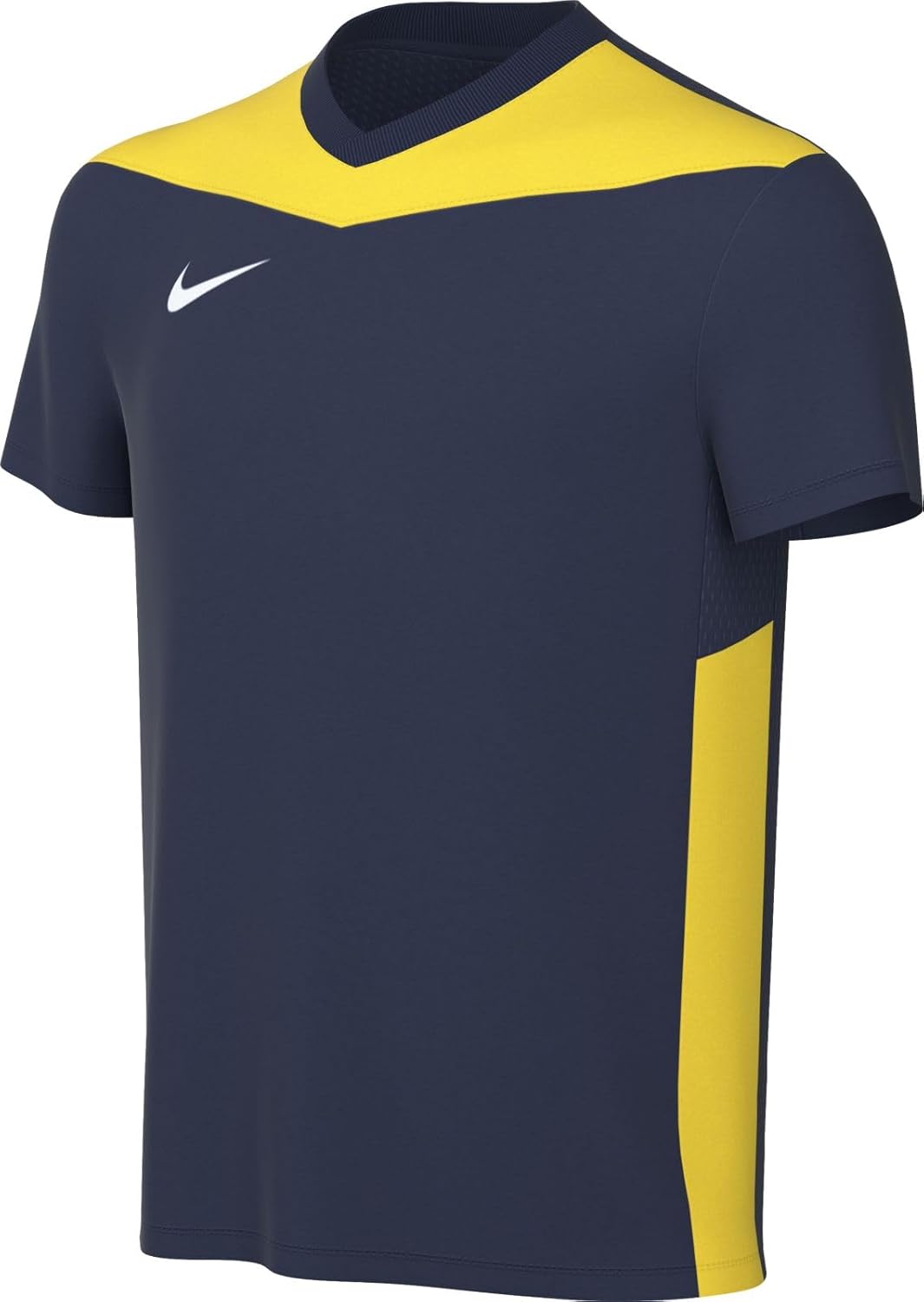 

Футболка унисекс Nike Dri-fit Park Derby IV, Midnight Navy/Tour Yellow/White, Белый, Футболка унисекс Nike Dri-fit Park Derby IV, Midnight Navy/Tour Yellow/White