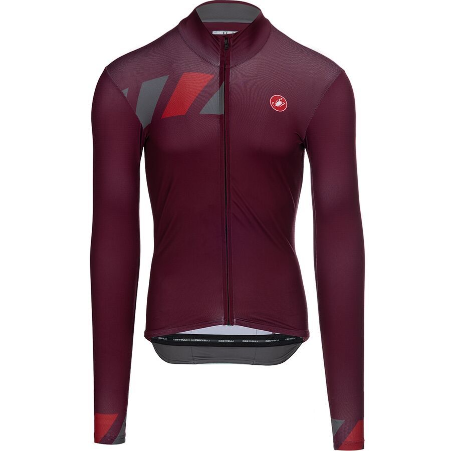 

Футболка Castelli Pisa Mid Limited Edition Castelli, Bordeaux/Gunmetal Gray/Rich Red
