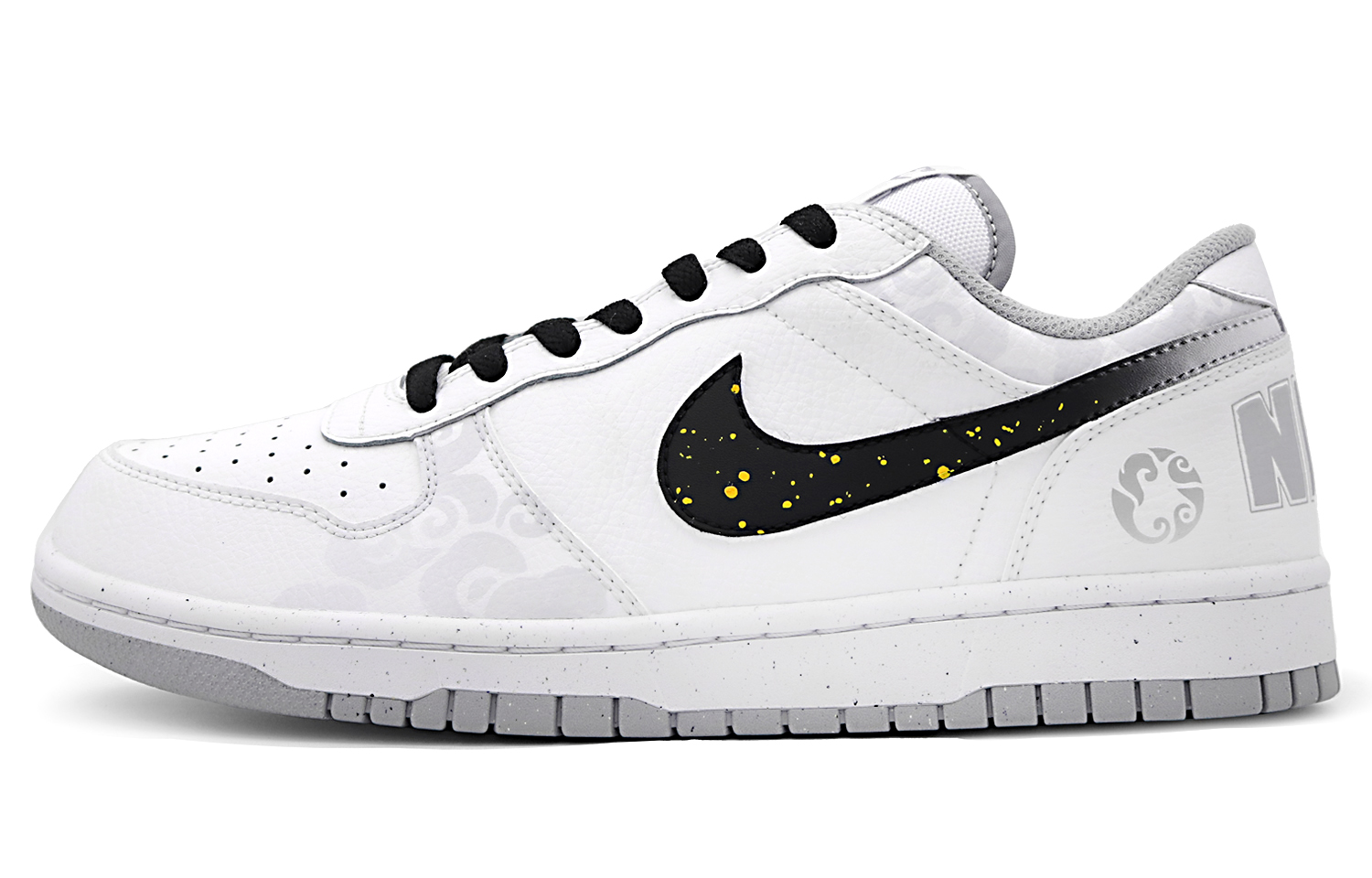 

Nike Большие скейтборд кроссовки мужские low top black/white/gray