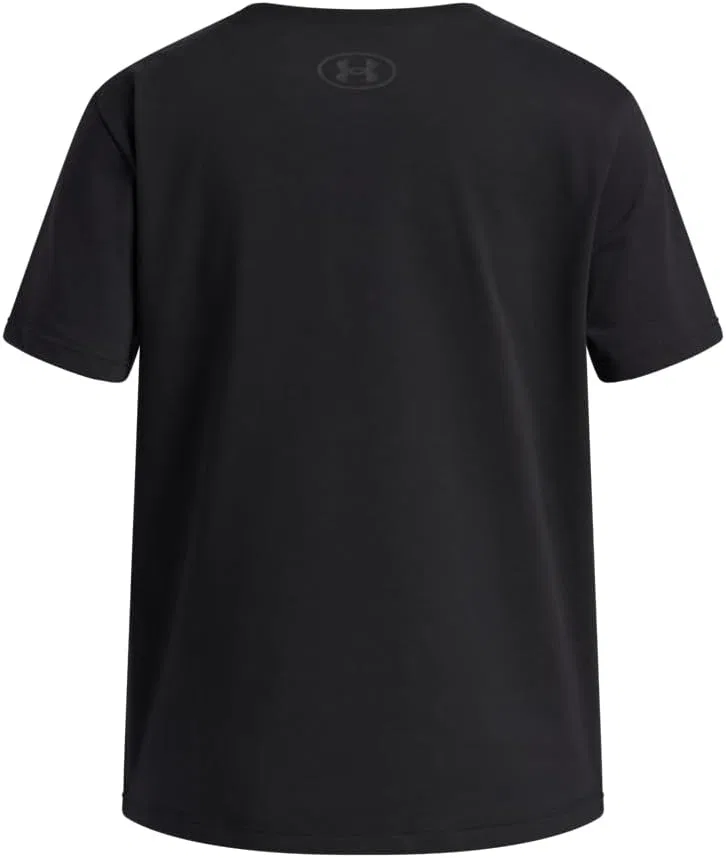 Футболка детская Under Armour, цвет Black/White — фото 2