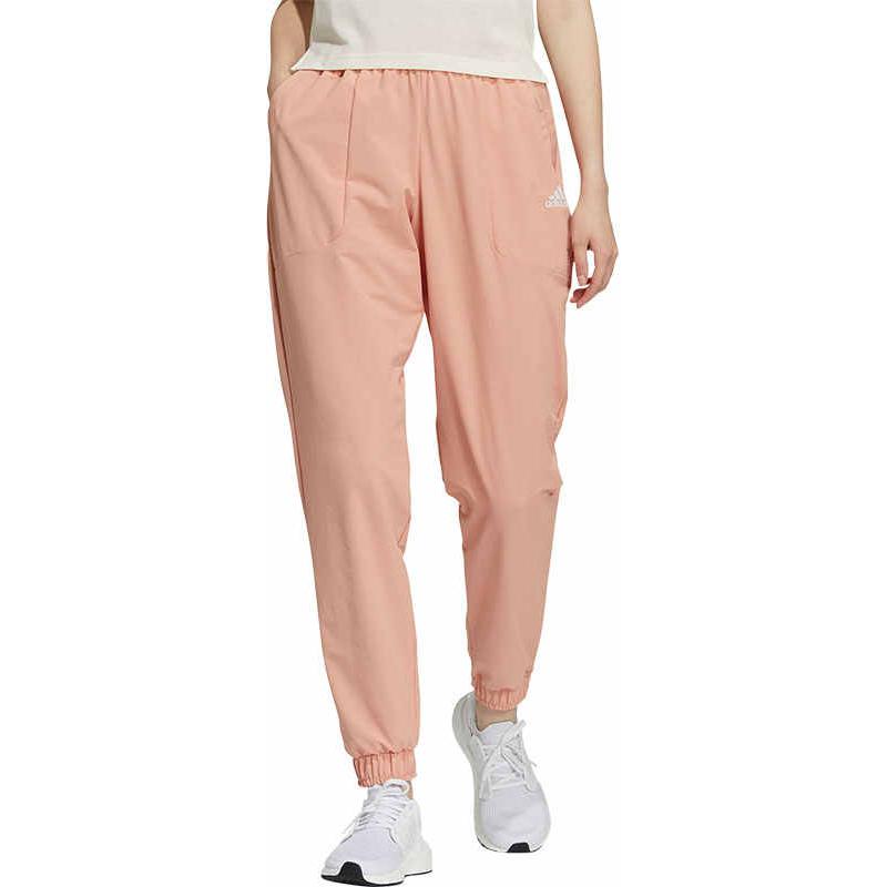 

Женские повседневные брюки розовые Adidas