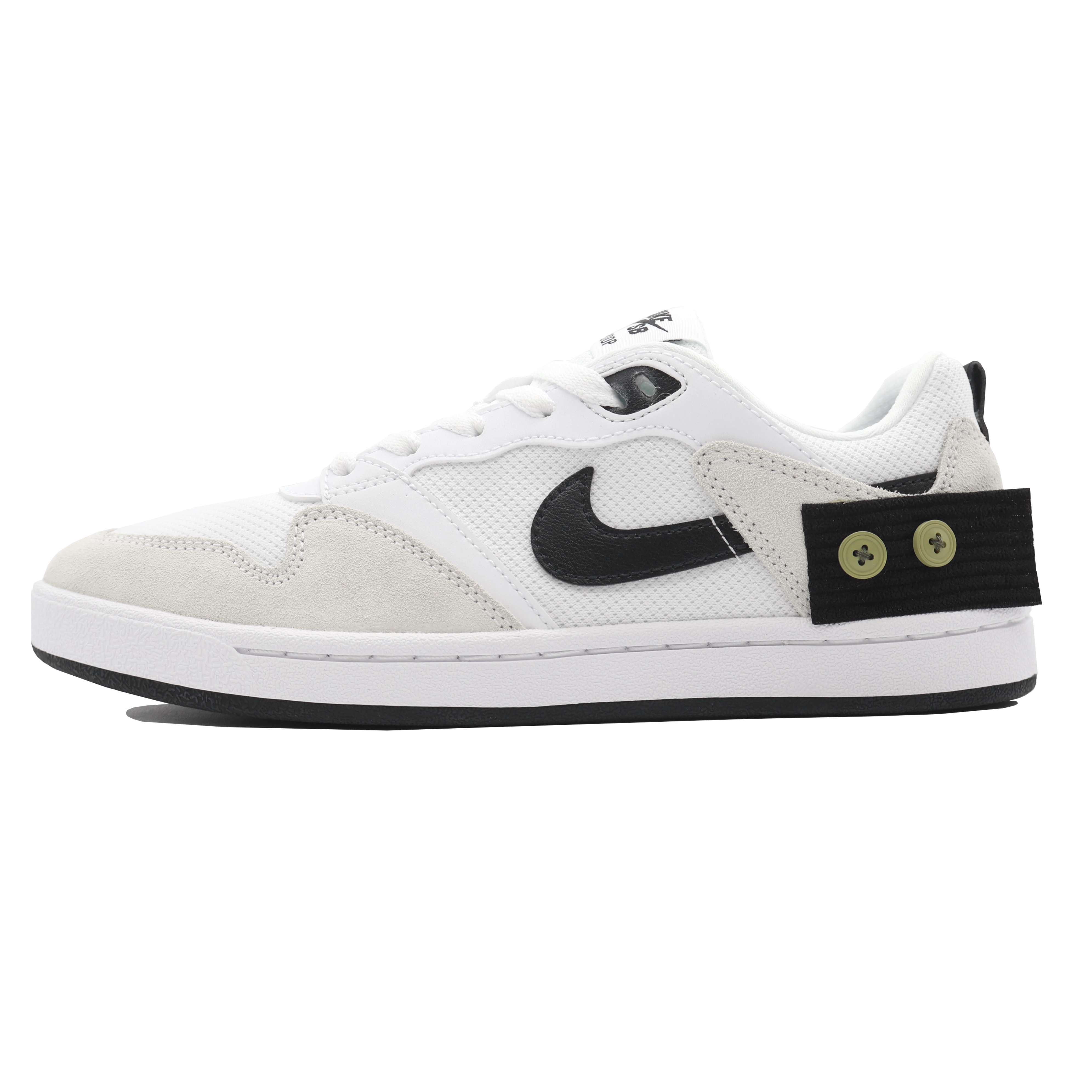 

Кроссовки Nike SB Alleyoop Skateboarding Shoes Women's Low-top Black/white, белый