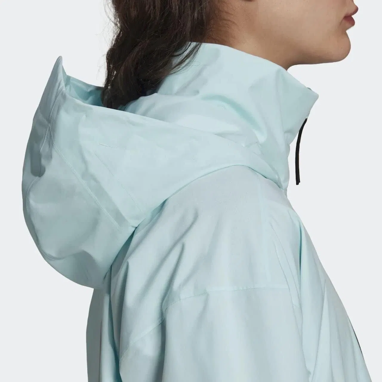 Женская куртка RAIN.RDY adidas Halo Mint — фото 2