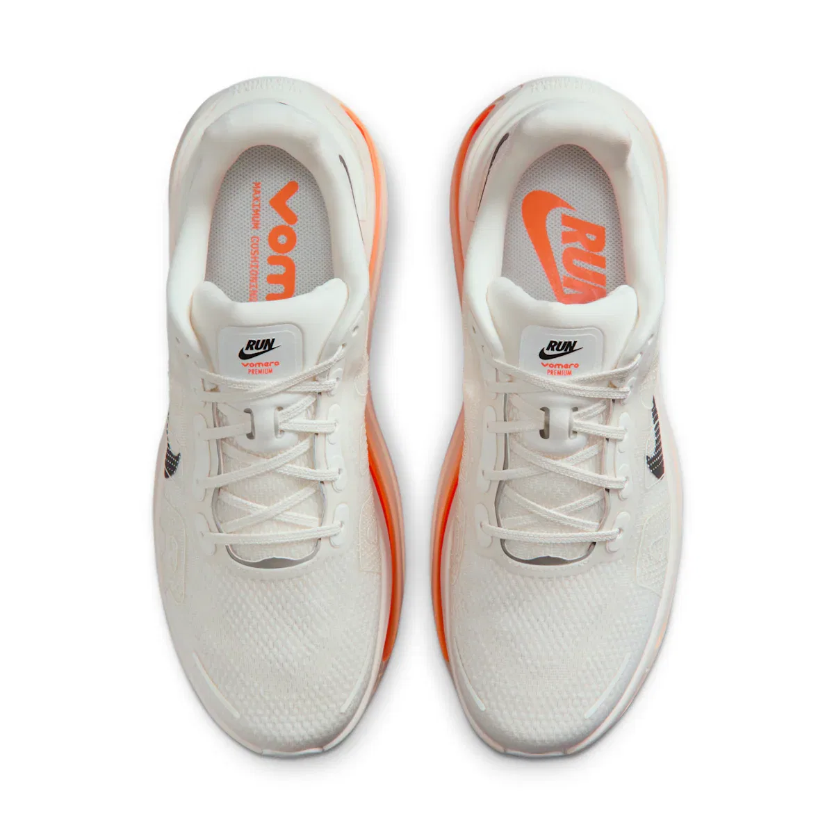 Мужские кроссовки для бега по шоссе Vomero Premium Nike, белый — фото 4