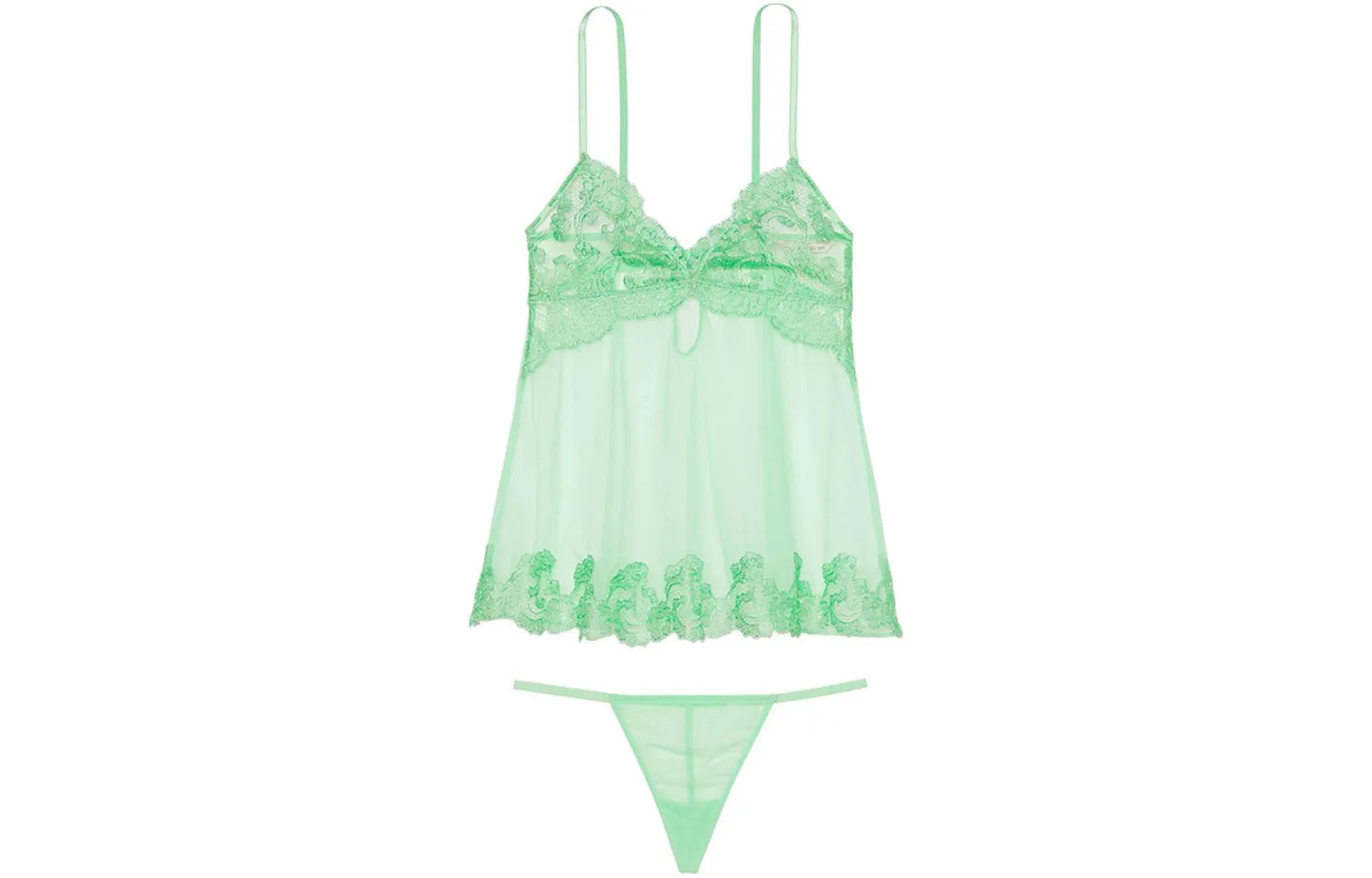 Victoria's Secret Пижамный комплект женский травянисто-зеленый