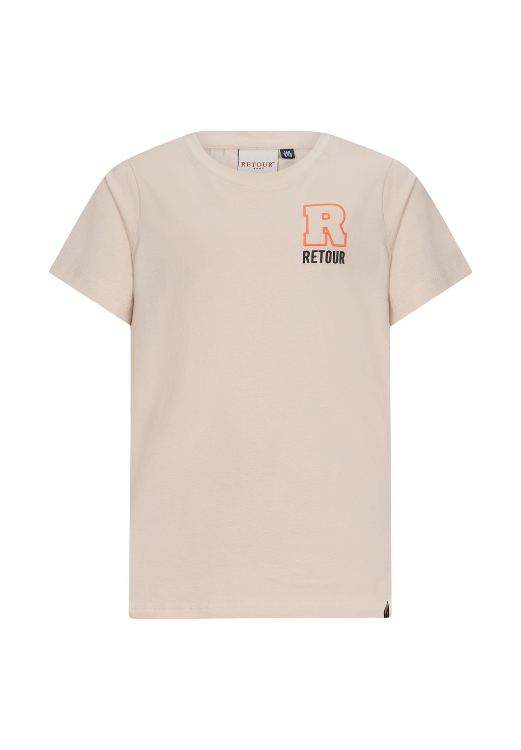 

Футболка с принтом Retour Jeans, бежевый