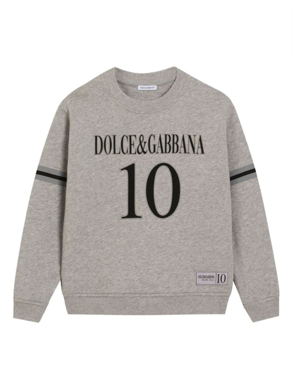 

Dolce & Gabbana Kids толстовка с принтом, серый