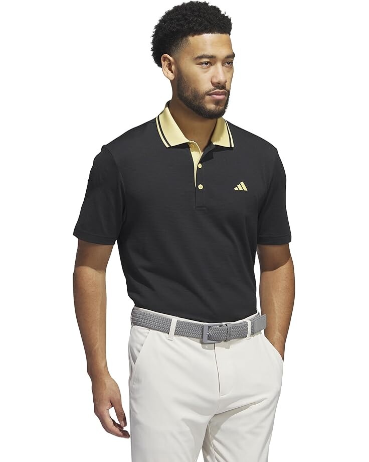

Поло adidas Golf Ultimate 365 Tour Sport Collar Polo Shirt, черный