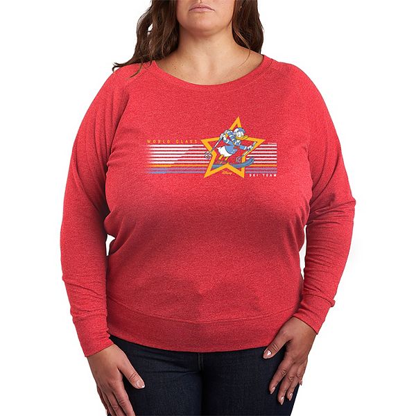 

Футболка с длинным рукавом French terry Donald Duck World Class Ski Team plus size Disney, Heather Red, Красный, Футболка с длинным рукавом French terry Donald Duck World Class Ski Team plus size Disney, Heather Red