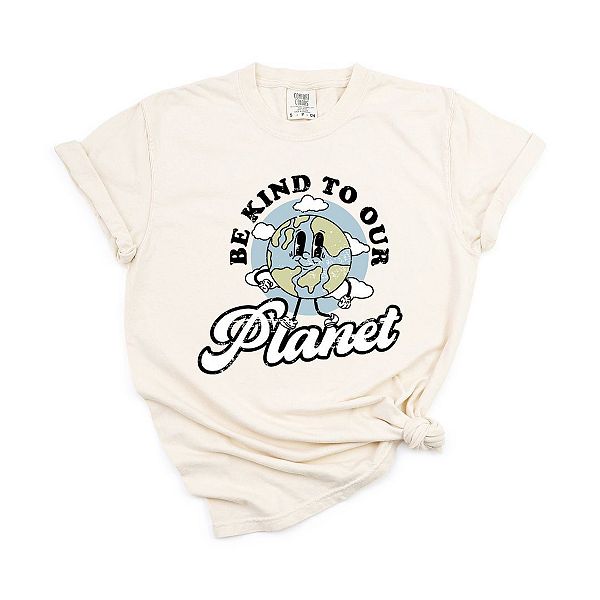 

Футболка с окрашиванием готового изделия Be kind to our planet Simply Sage Market, Ivory, Зеленый, Футболка с окрашиванием готового изделия Be kind to our planet Simply Sage Market, Ivory