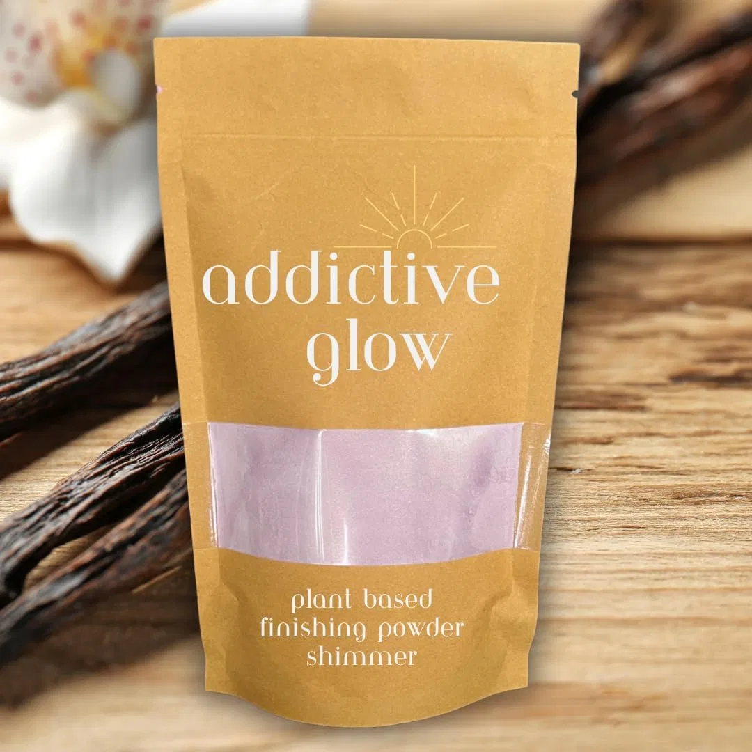 Финишная пудра для автозагара Addictive Cosmetics Warm Vanilla Shi ммer, 28 г — фото 2