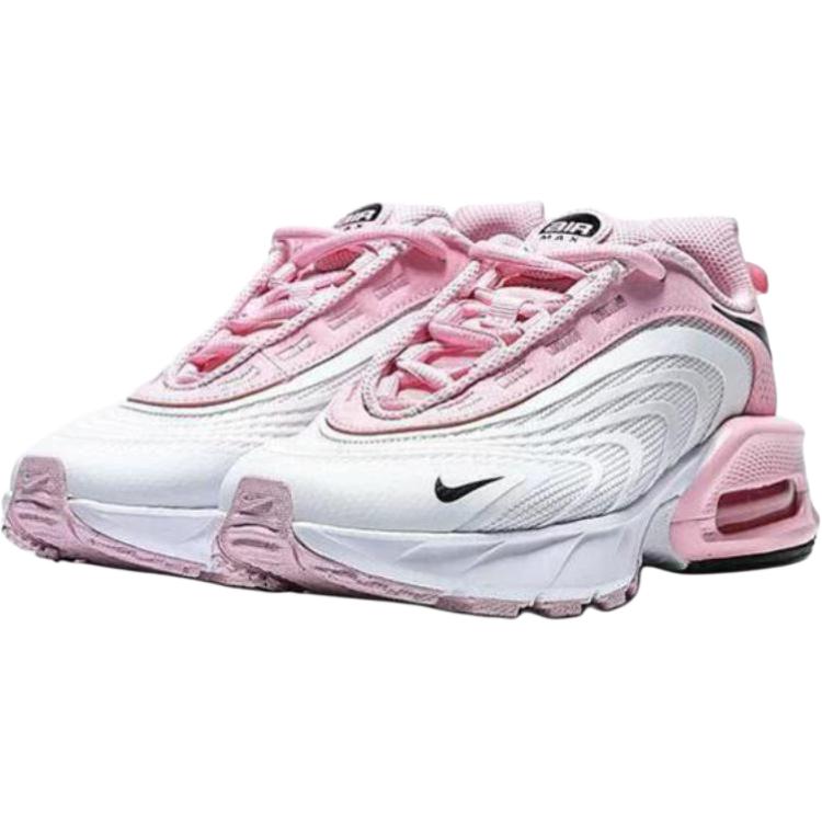 Nike Air Max Fire low top детские повседневные кроссовки pink white unisex — фото 4