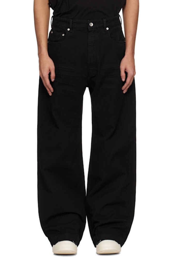 

Черные джинсы Hollywood Geth Rick Owens DRKSHDW