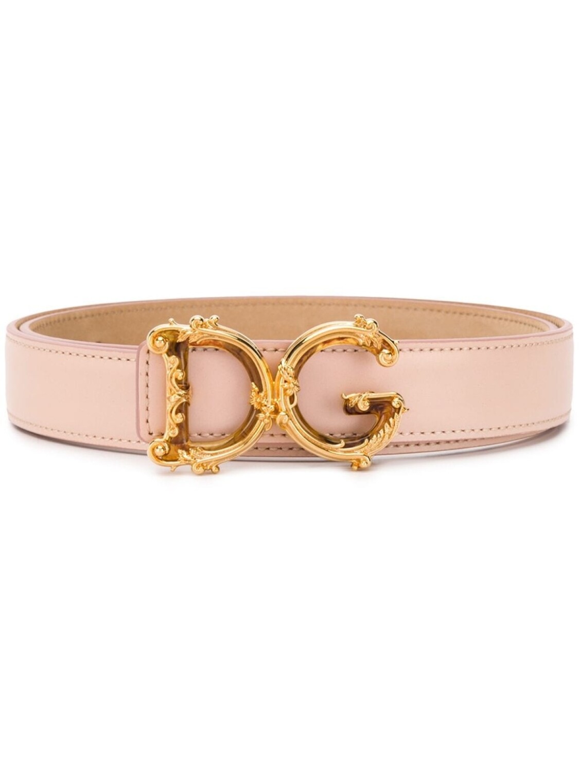 

Dolce & Gabbana ремень с пряжкой DG, розовый