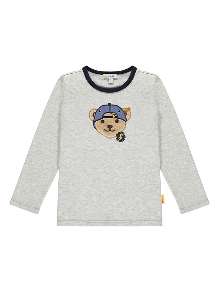 

Рубашка с длинным рукавом Steiff, серый