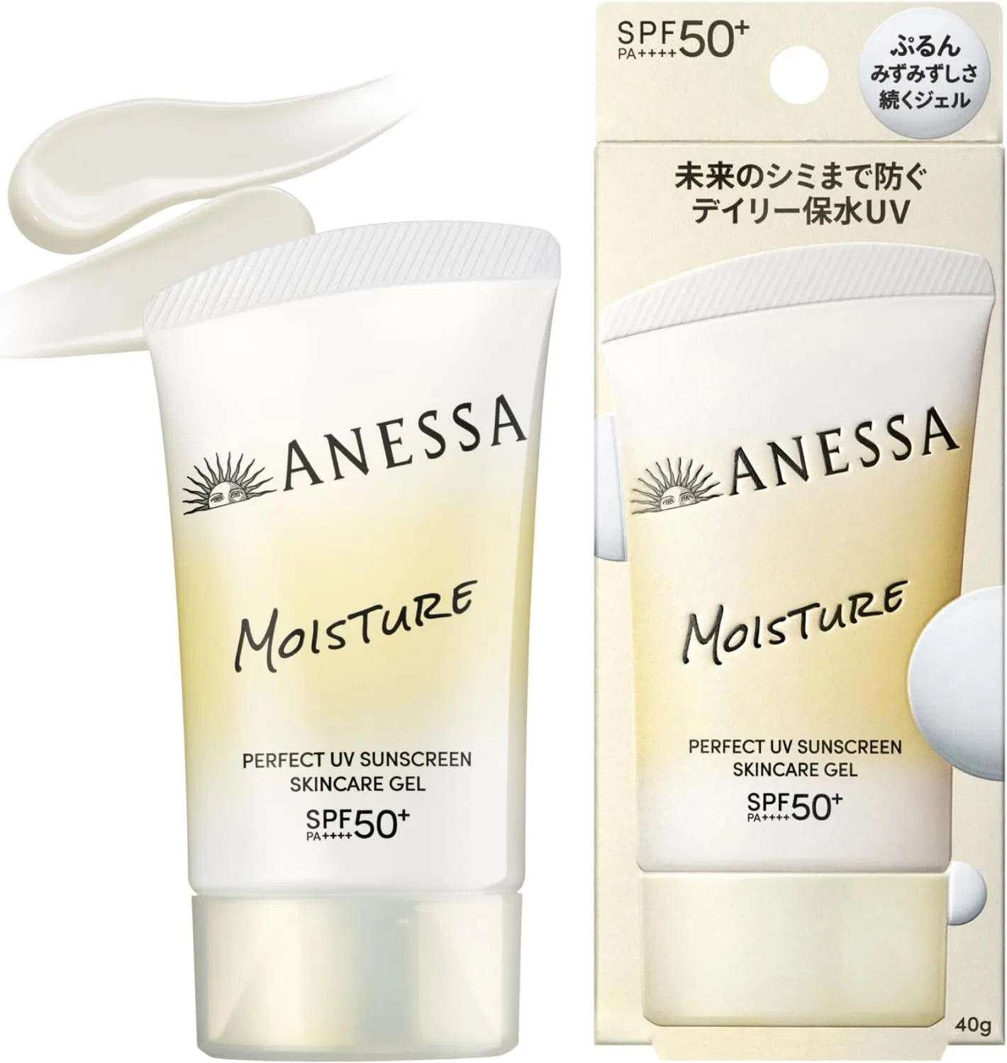 Солнцезащитный гель ANESSA Perfect UV Skin Care Gel NB SPF50+ PA++++ 40 г