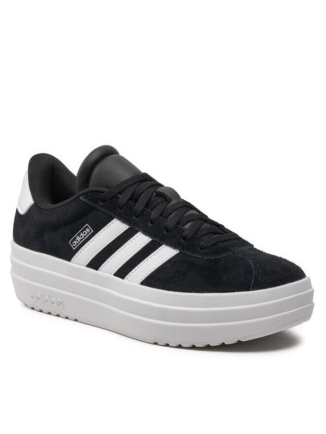 Кроссовки VL Court Bold Lifestyle Kids adidas, черный — фото 2