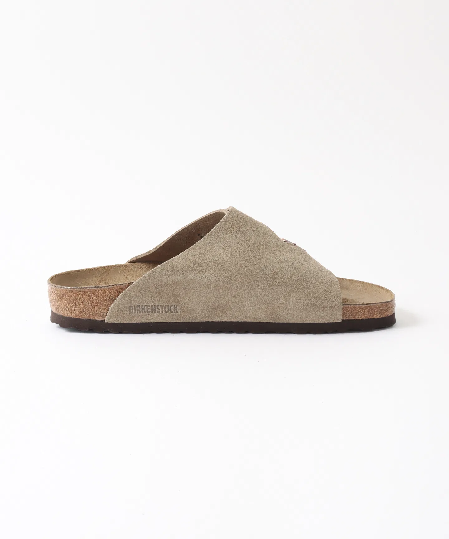 Мужские сандалии Birkenstock Zurich из замши бежевые — фото 4