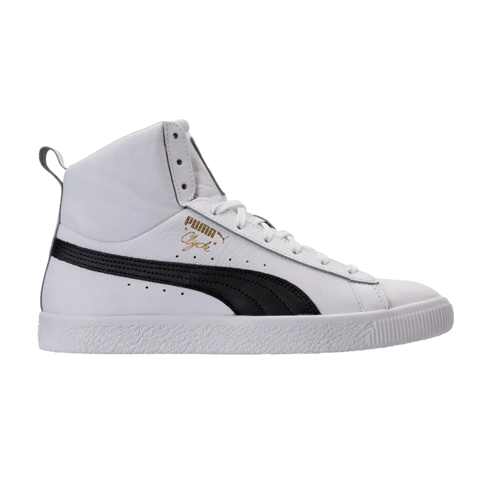 

Кроссовки Clyde Mid Core Foil Puma, белый