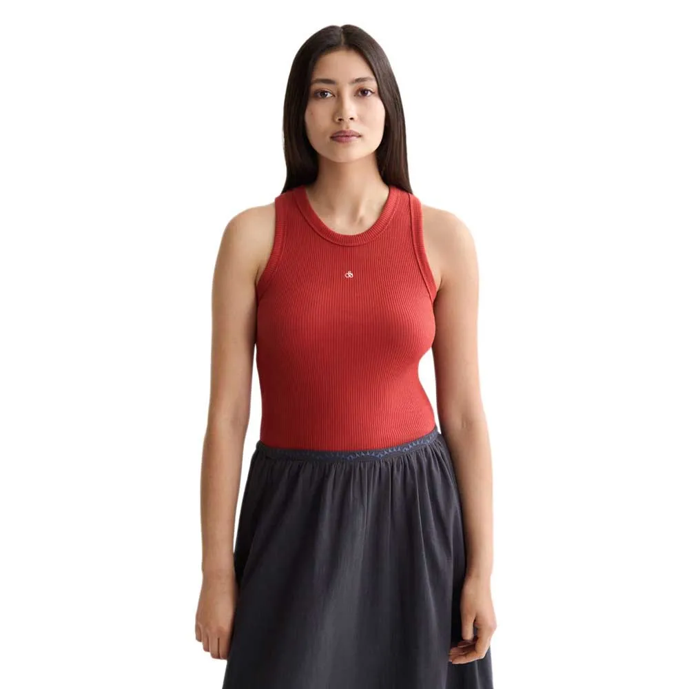 

Футболка без рукавов Scotch & Soda Rib, красный
