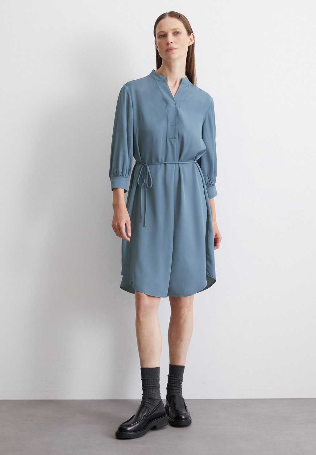 

Дневное платье STYLE DETAILED PLACKET Marc O'Polo, синий