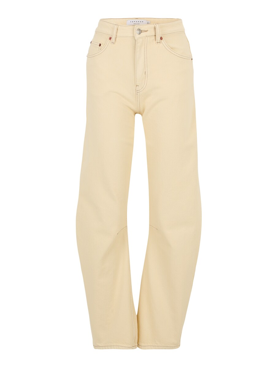 

Мешковатые джинсы TOPSHOP, цвет Light yellow
