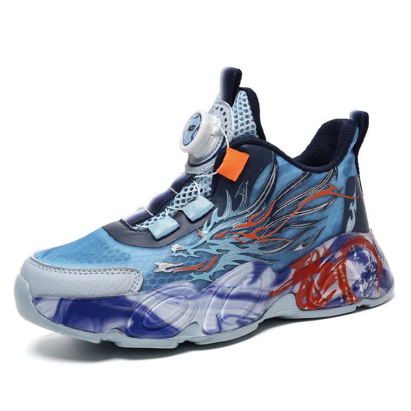 

Баскетбольные кроссовки Support High Top для детей LONGDUIZHANG, синий