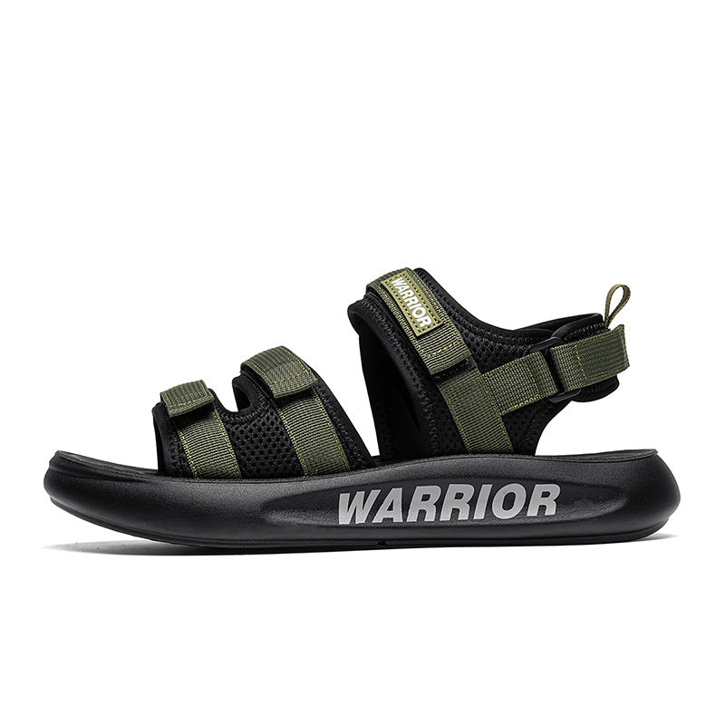 

WARRIOR Пляжные сандалии мужские, армейский зеленый/черный
