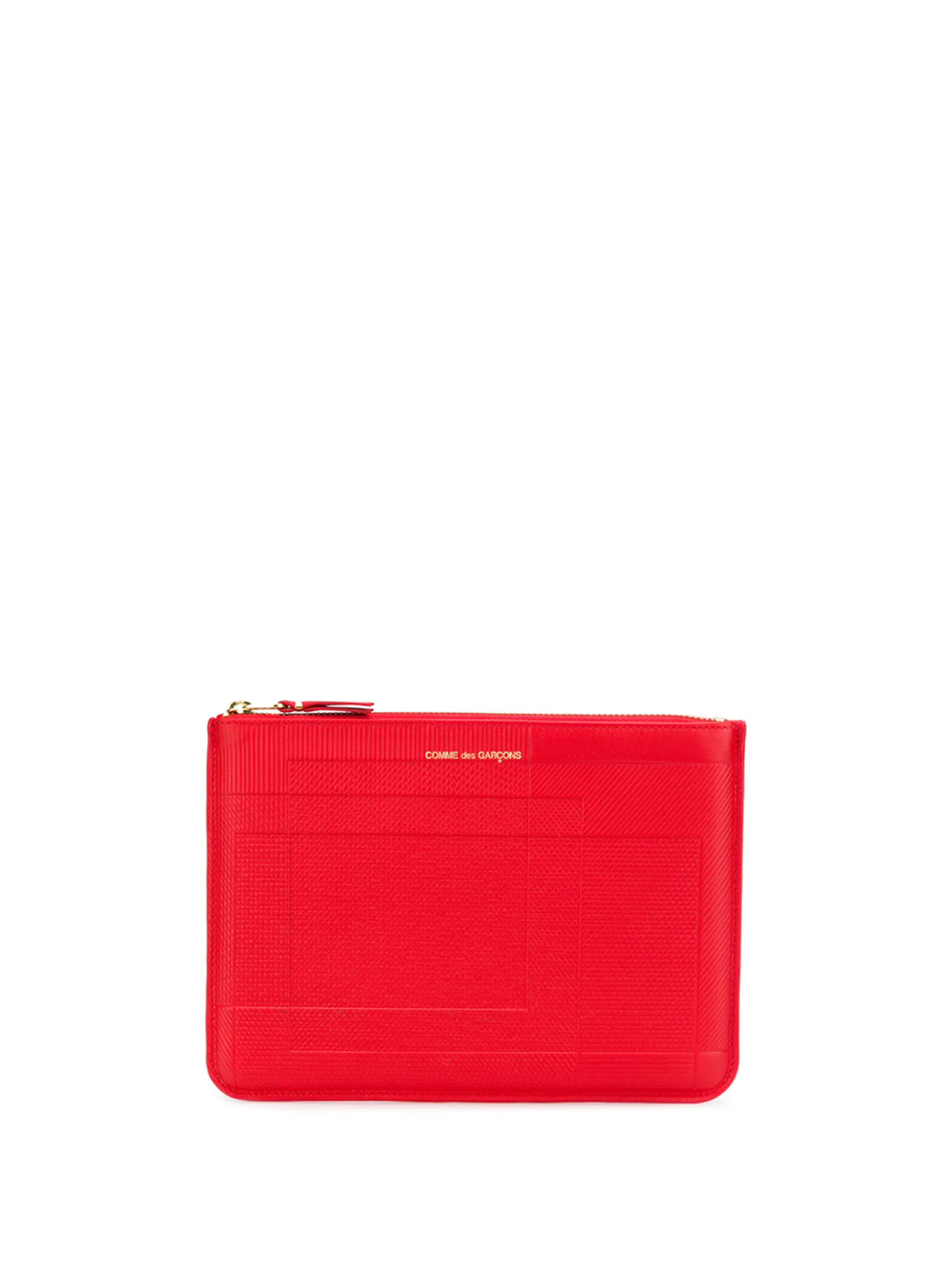 

Кошелек с узором Comme Des Garçons Wallet, красный