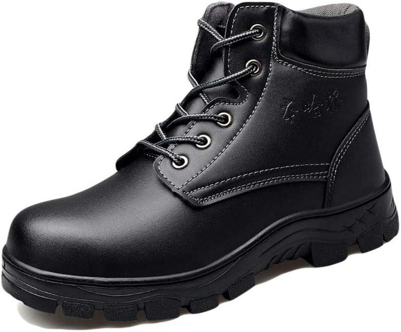 

Короткие ботинки из бархата с защитой от ударов, защитная и проколостойкая рабочая обувь Mnssrn-Mm, черный