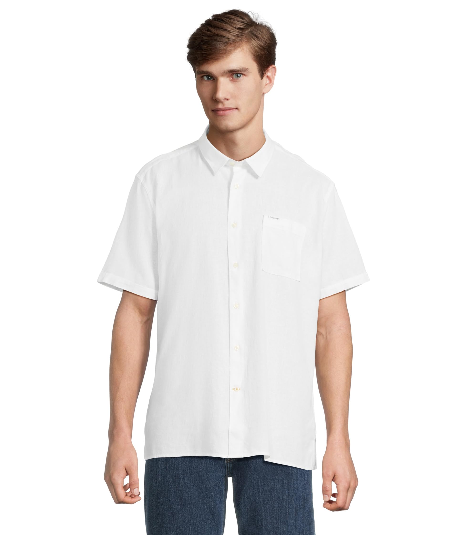 

Футболка Barbour Nelson Short, белый