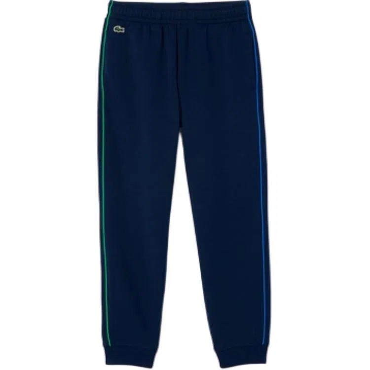 Вязаные спортивные штаны LACOSTE Marine Blue
