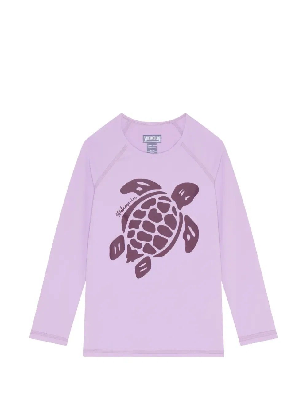 Футболка с длинными рукавами Vilebrequin Kids, фиолетовый