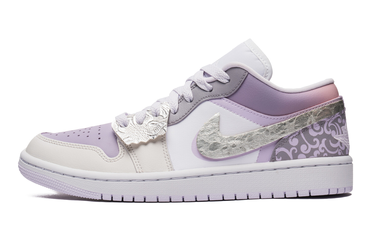 

Jordan Air Jordan 1 винтажные баскетбольные кроссовки женские, Lilac