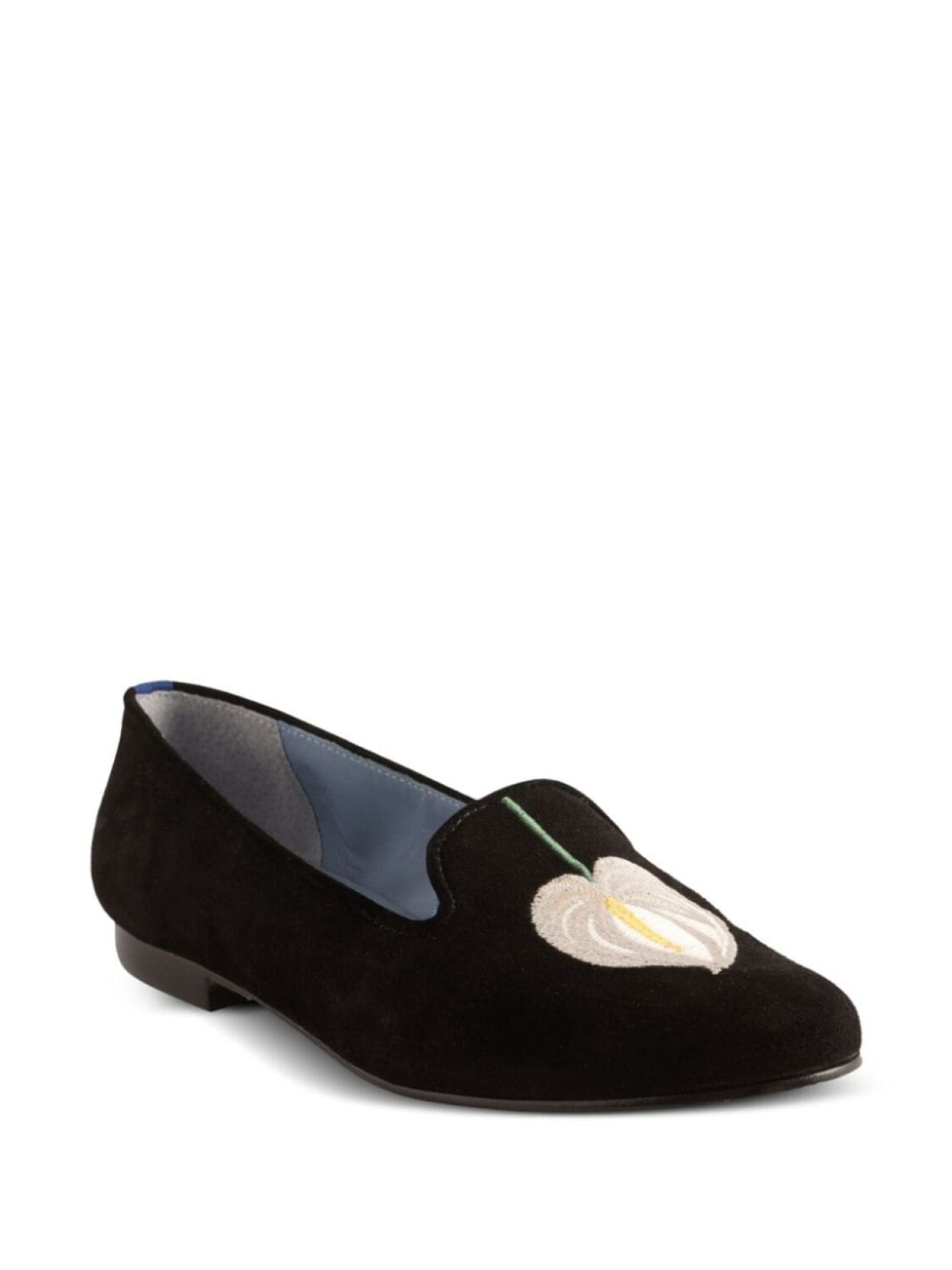 

Blue Bird Shoes лоферы с вышивкой, черный