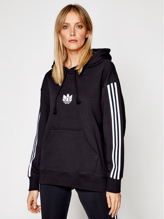 

Толстовка оверсайз Adidas, черный