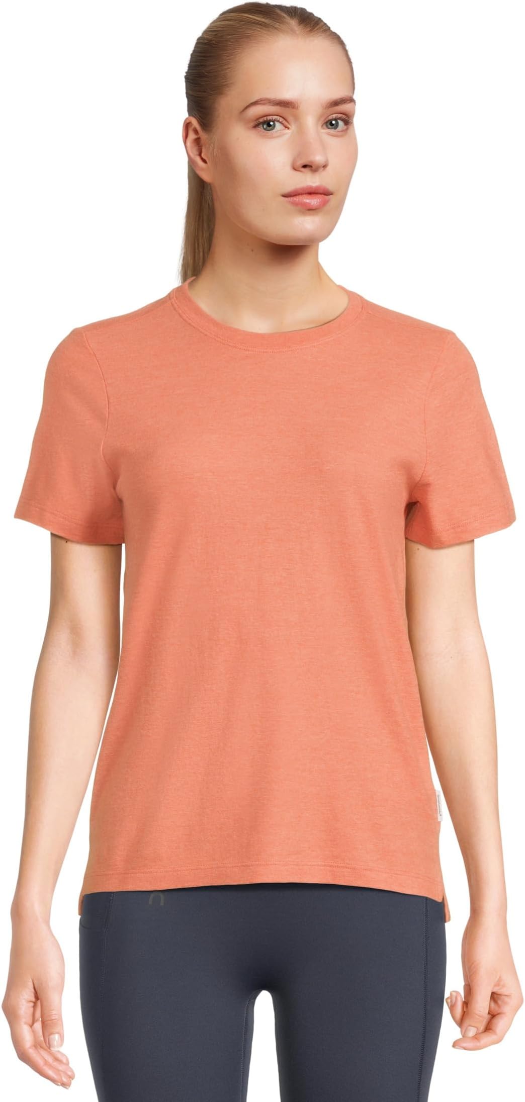 

Футболка Smartwool Perfect Crew Short Sleeve Tee, цвет Terracotta
