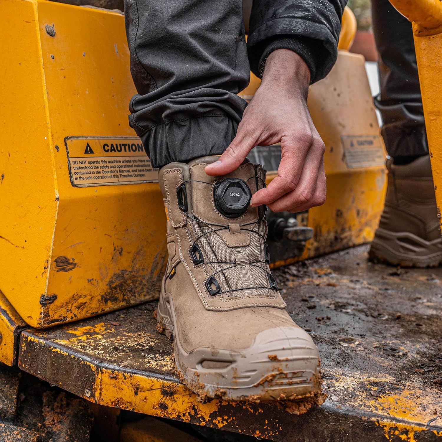 Мужские ботинки DEWALT Lander, Stone — фото 3