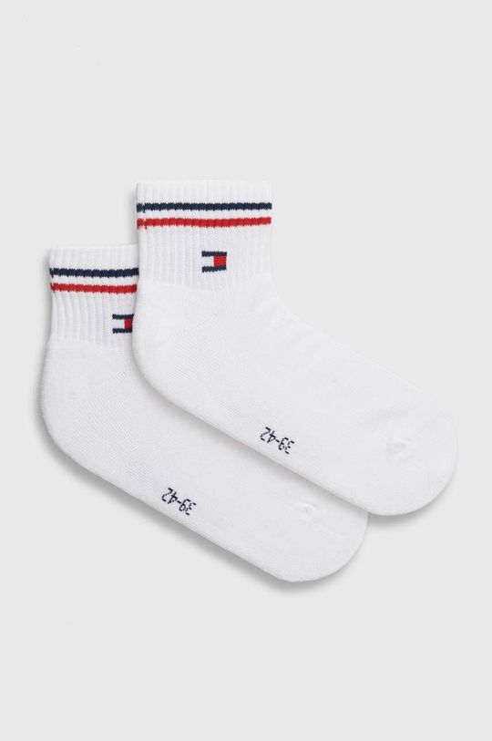 

Носки Tommy Hilfiger, 2 пары Tommy Jeans, белый