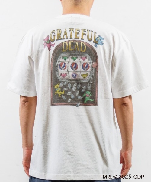

Футболка, принт Grateful Dead Slot Bear RIVER SIDE CULTURE, белый