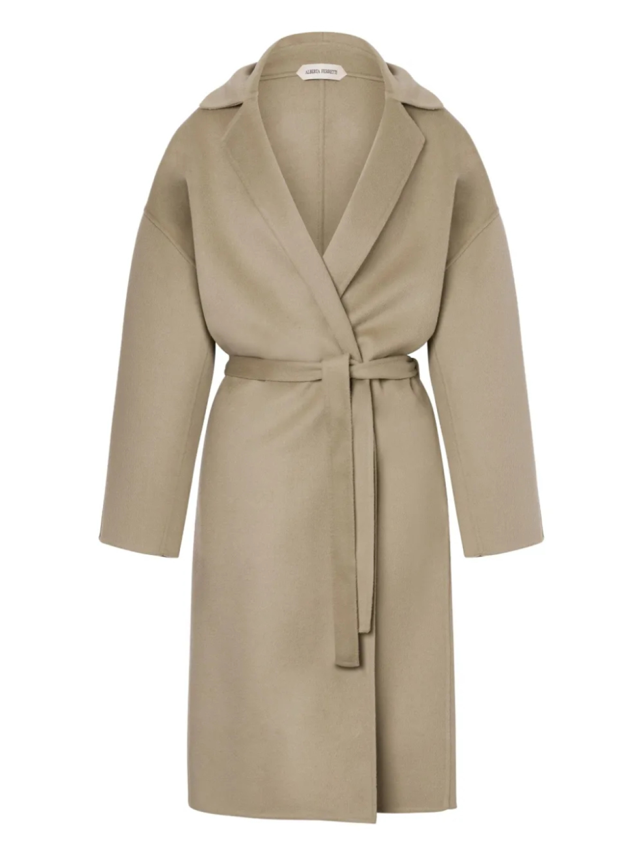 

Alberta Ferretti пальто с поясом, нейтральный
