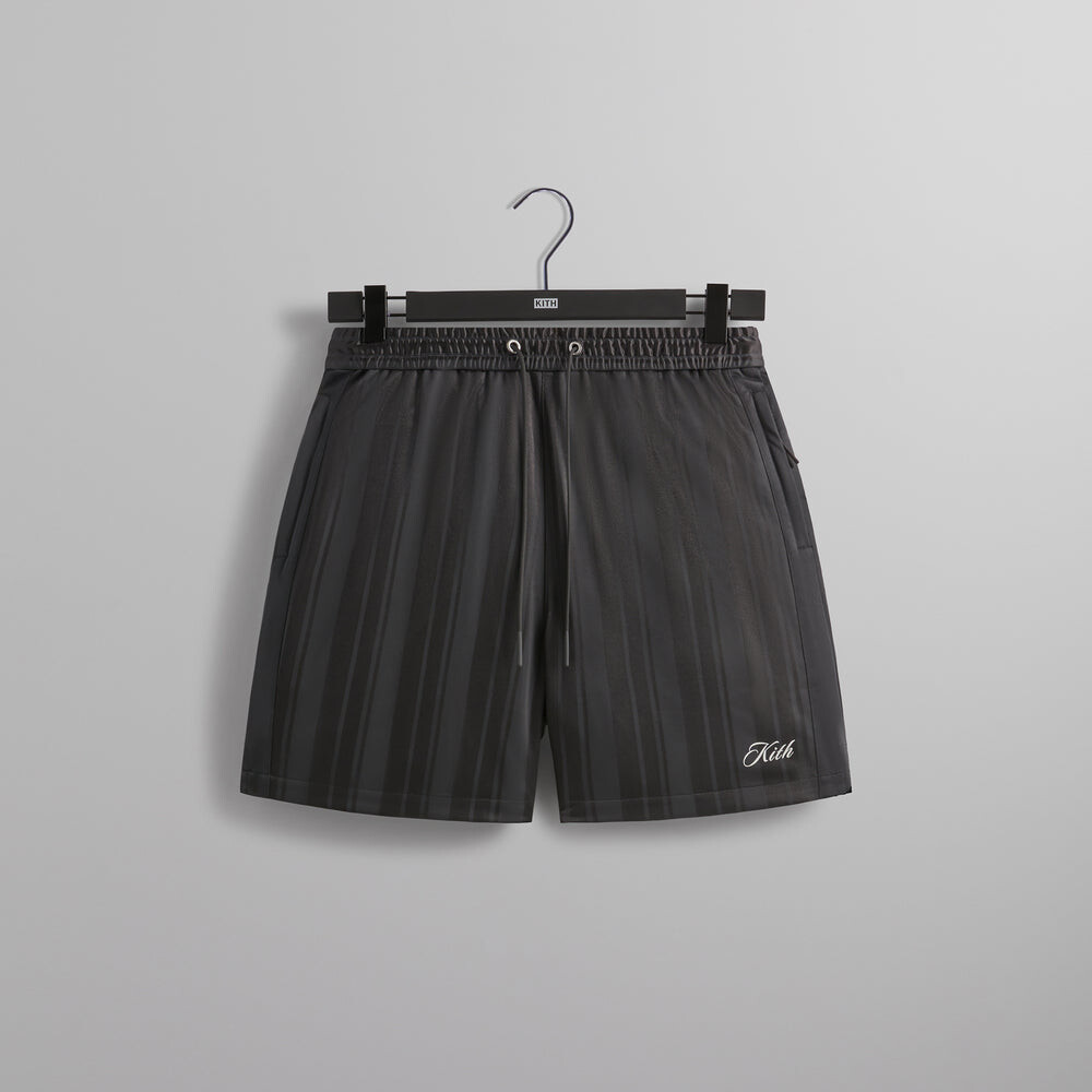 

Шорты Kith Pinstripe Tricot Active Short, цвет Carbon
