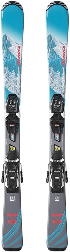 

Универсальные гибкие и маневренные лыжи Nordica Junior Team G (110-140) с креплениями J7.0 FDT | Зимние виды спорта, Blue/Grey/Pink