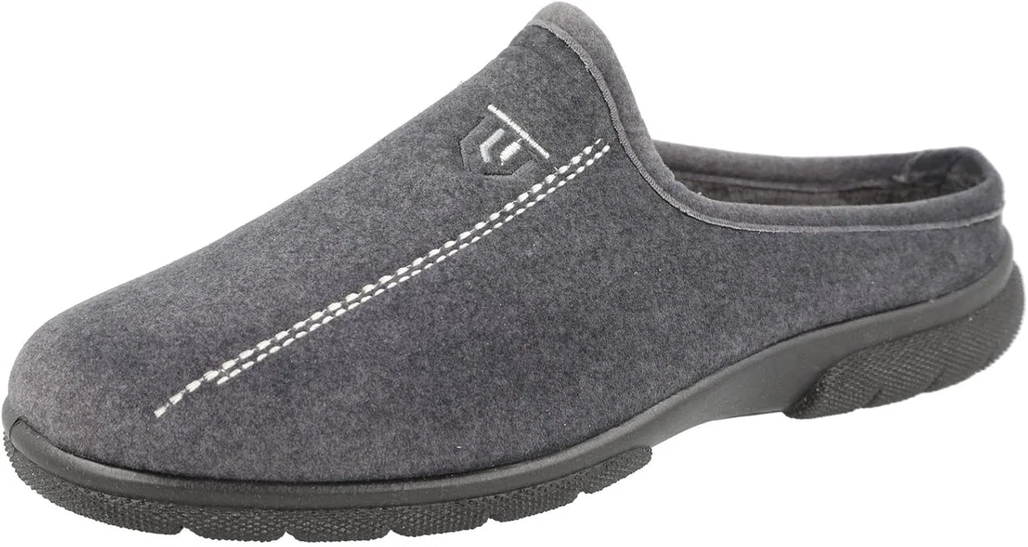 DB Shoes Мужские серые мюли 2V, размеры от 6 до 12