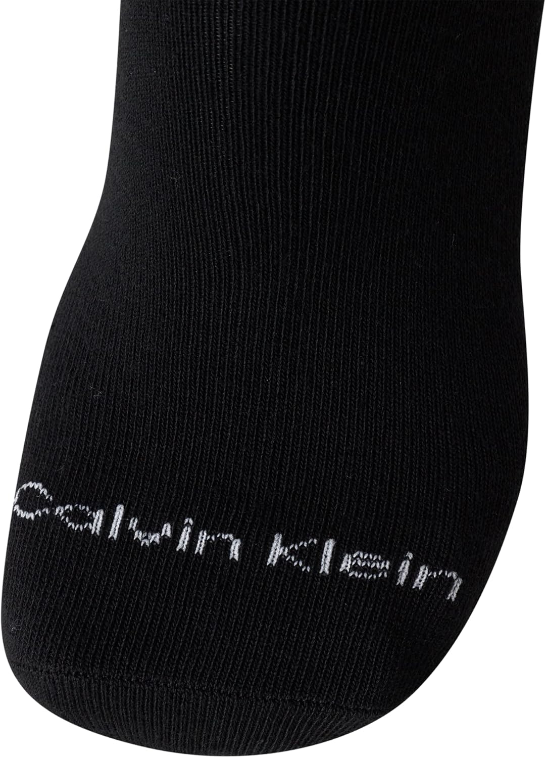 Мужские носки Calvin Klein - 12 шт., легкие, нескользящие, непромокаемые, для мужчин - спортивные носки-подкладки для обуви, Pure Black — фото 4