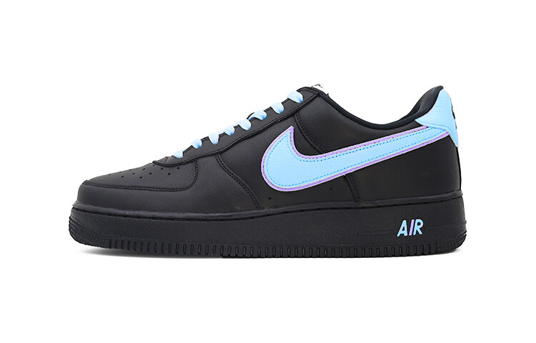 

Кроссовки Nike Air Force 1 Skateboarding Shoes Unisex Low-top Gray/White, синий